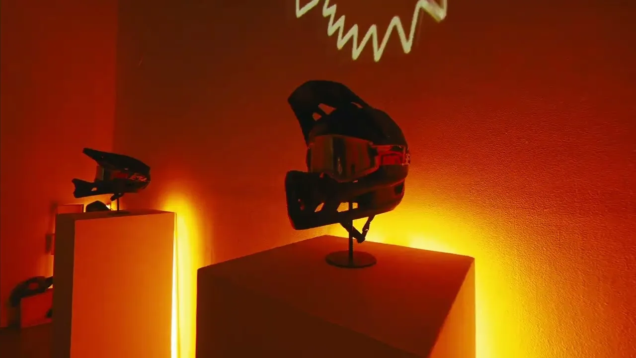 Title frame of the Red Bull Rampage recap at Lume Studios